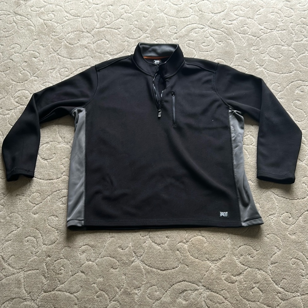 TIMBERLAND MEN'S PRO STUDWALL QUARTER-ZIP FLEECE PULLOVER - Size xxl
